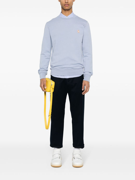 Maison Kitsune fox logo cotton sweatshirt