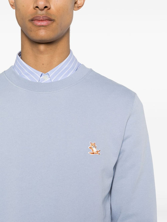 Maison Kitsune fox logo cotton sweatshirt