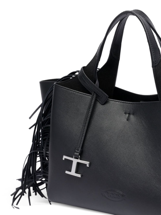 Tod's T timeless mini leather tote bag