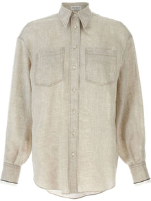  Brunello Cucinelli linen shirt