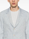 Brunello Cucinelli single-breasted linen suit