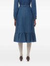Valentino Denim Midi Skirt
