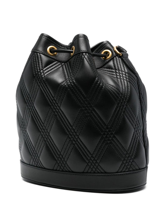 Valentino Garavani Quiltie 67 leather bucket bag