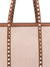 Valentino Garavani Rockstud canvas medium tote bag