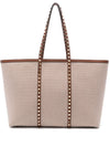 Valentino Garavani Rockstud canvas medium tote bag