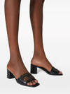 Valentino Garavani 60mm VLogo Signature leather sandals