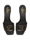 Valentino Garavani 60mm VLogo Signature leather sandals