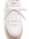 Valentino Garavani Freedots XL Sneaker in Calfskin and Cork