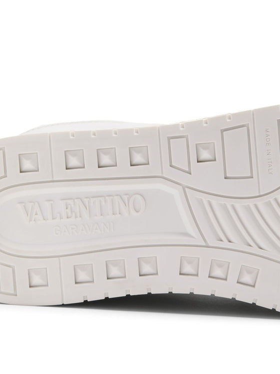 Valentino Garavani Freedots XL Sneaker in Calfskin and Cork
