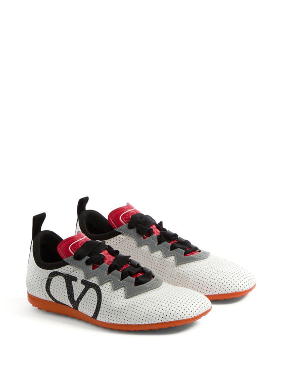 Valentino Garavani Chromathon Sneaker in Perforated Nappa Leather