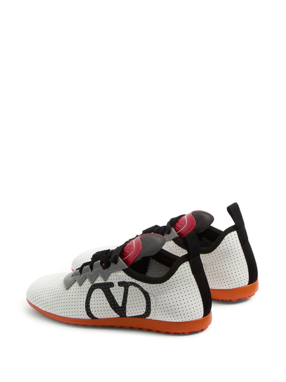 Valentino Garavani Chromathon Sneaker in Perforated Nappa Leather