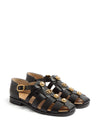 Valentino Garavani Vlogo Signature Fisherman Sandal In 20mm Calfskin