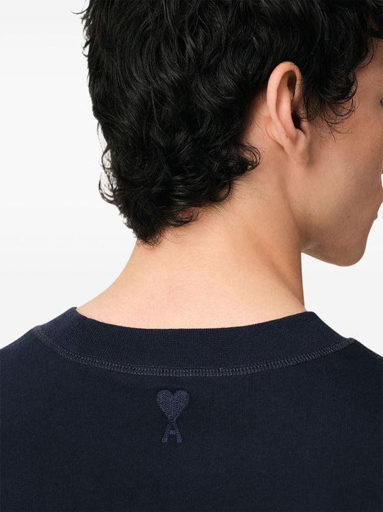 Ami Paris T-shirts and Polos Blue