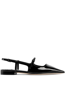  Jimmy Choo Didi Flat Patent Leather Low Shoes