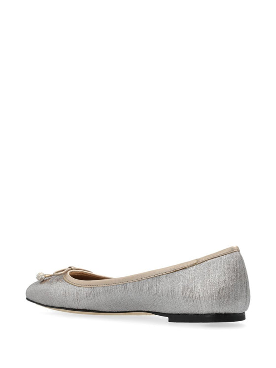 Jimmy Choo Elme Flat with Pearl embellishment