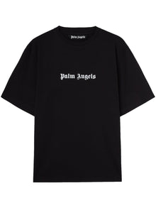  Palm Angels logo print cotton T-shirt