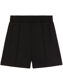  Palm Angels curved logo track shorts