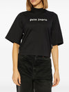 Palm Angels crop T-shirt with logo