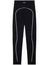 Off White Trousers Black
