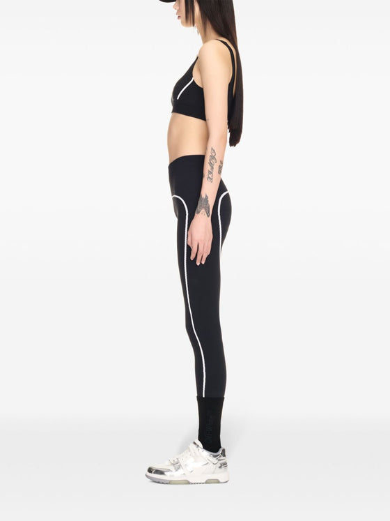 Off White Trousers Black