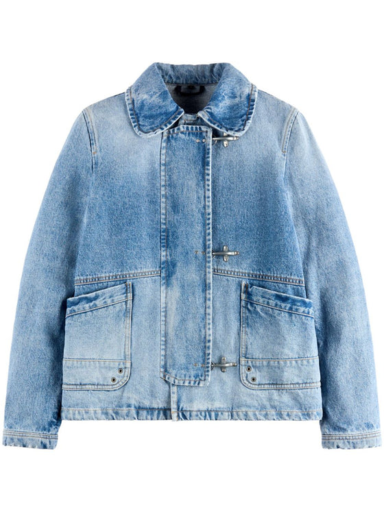 Fay Coats Clear Blue