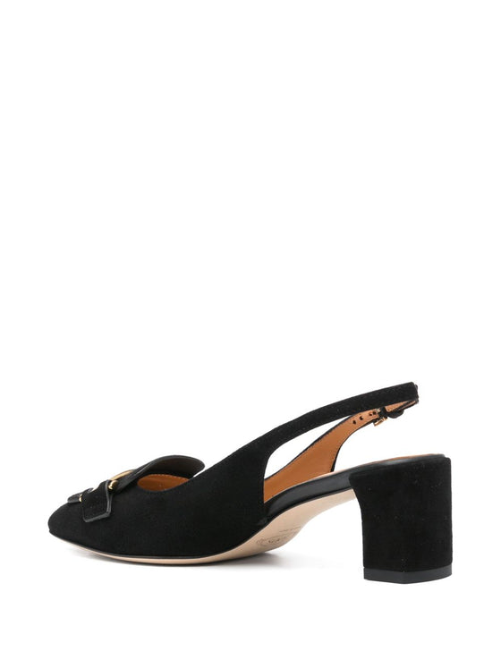 Tod's 50mm Suede Pumps with Back Strap