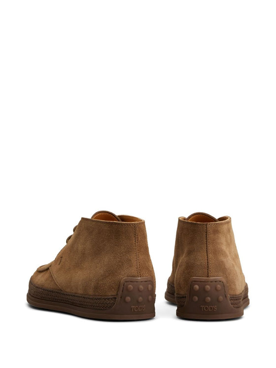 Tod's Suede Leather Ankle Boot
