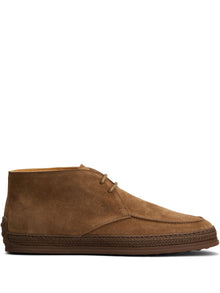  Tod's Suede Leather Ankle Boot
