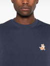 Maison Kitsune fox-motif cotton sweatshirt