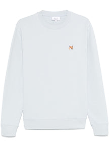  Maison Kitsune fox head-patch sweatshirt