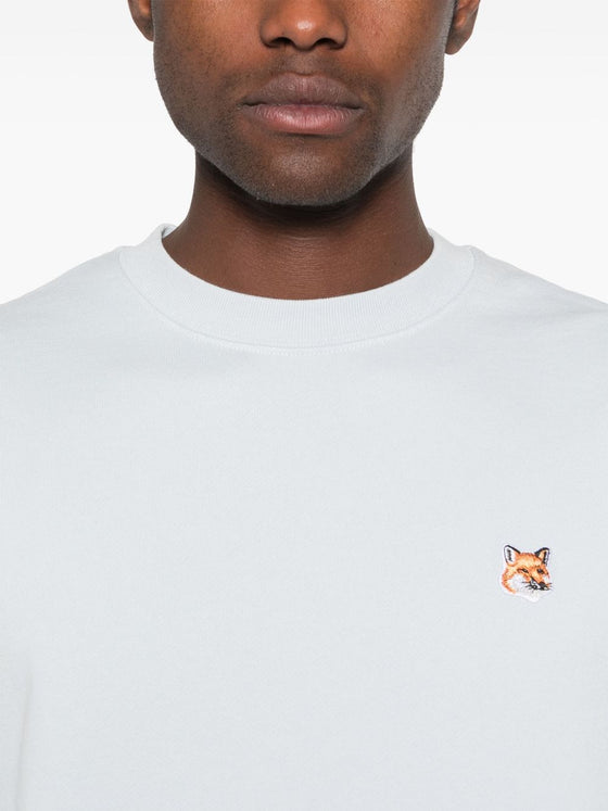 Maison Kitsune fox head-patch sweatshirt