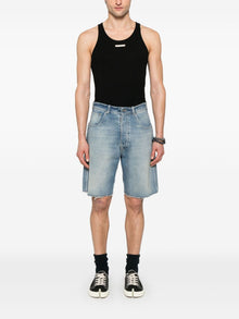  Maison Margiela ribbed-knit top