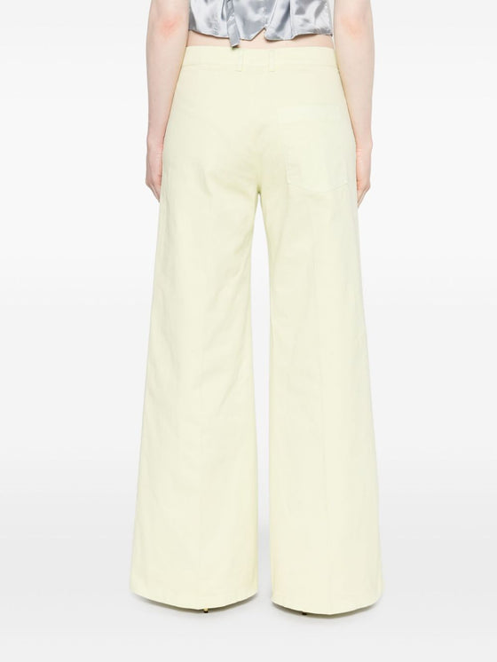 Forte Forte wide leg cotton trousers