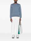 Maison Kitsune Bold Fox Head Applique Sweater