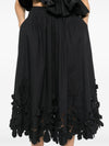 Forte Forte Midi skirt with floral applique