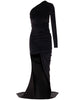 Balenciaga Long asymmetrical one-shoulder dress
