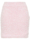 Balenciaga Tweed bouclé mini skirt