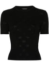 Balenciaga Perforated BB T-shirt