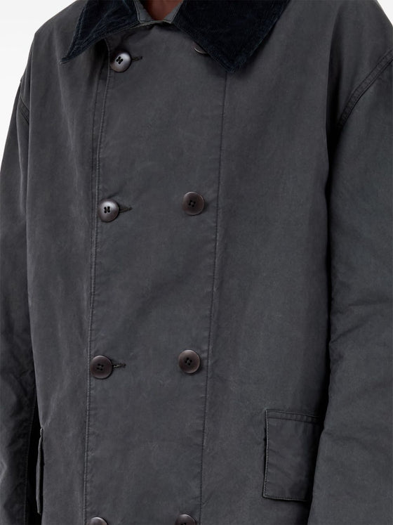 Maison Margiela Double Breasted Cotton Jacket