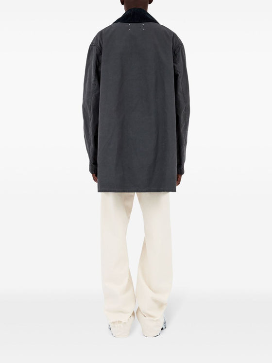 Maison Margiela Double Breasted Cotton Jacket