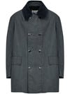 Maison Margiela Double Breasted Cotton Jacket