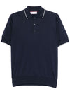 Brunello Cucinelli cotton polo shirt - blue