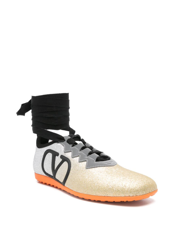 Valentino Garavani Chromathon Sneaker in Perforated Nappa Leather