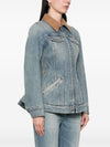 Alexander McQueen Coats Clear Blue