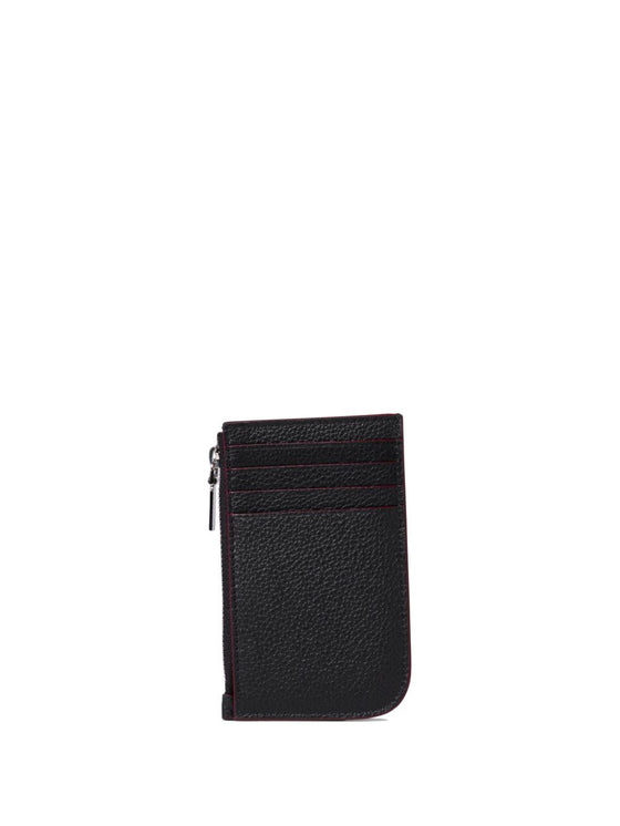 Alexander McQueen leather card case