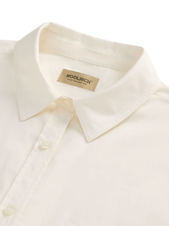 Woolrich Pure cotton poplin shirt