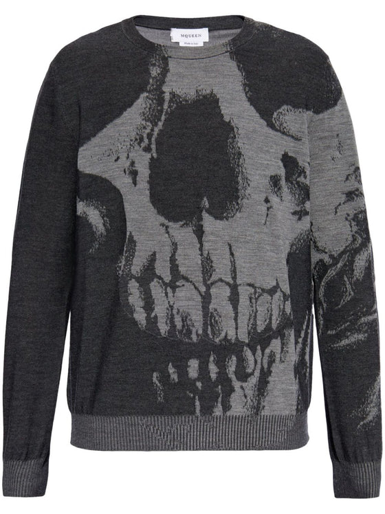 Alexander McQueen Skull sweater