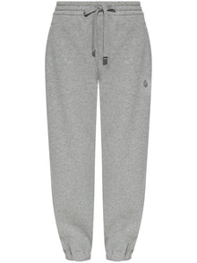  Alexander McQueen Logo-embroidered track pants