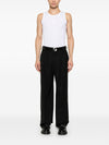 Alexander McQueen Skull-embroidered tank top
