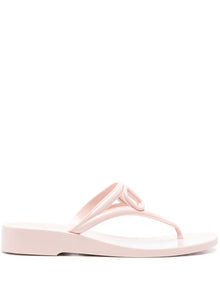  Valentino Garavani VLogo Signature thong slides